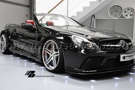 ชุดแต่งรอบคัน Mercedes SL BLACKEDITION R230FL ทรง Prior-Design